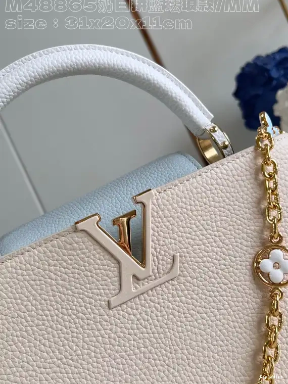 Repzbay VUITTON LOUIS BB-31.5*20*11CM CAPUCINES 0611